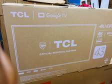 TCL 43 INCHES SMART GOOGLE UHD FRAMELESS TV