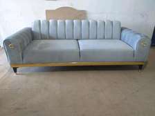 3 seater piping modern design sofa