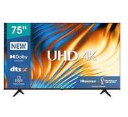 HISENSE 75 INCH A62G NEW 4K SMART TV