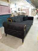 Black three seater sofa for sale in Kenya