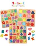 Learning puzzle Toys for kids 3 in 1