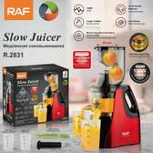 RAF Slow Juicer R.2831 150W Quiet Large Chute
