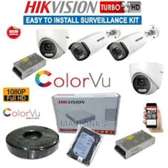 4 hikvision Cctv cameras kit
