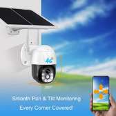 Solar PTZ 4G Camera In built Battery 4G CCTV Camera.