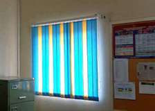Vertical office curtains