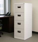 4-Drawer Metallic Office Filing Cabinet