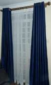 Elegant poly cotton curtain