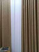 Elegant linen fabric curtains