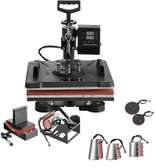 Multifunction 8 In 1 Combo Heat Press Machine