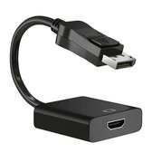 Display Port To HDMI Adapter BLACK