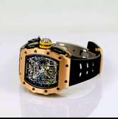 Automatic Chronograph Rubber Strap Richard Mille Watch