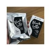 Black Latte Dry Drink Black Charcoal Latte 100%