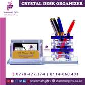 Crystal Desk Organizer perfect gift for office