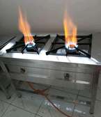 Stainless 2 burners