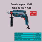 Bosch Heavy Duty Impact Drill GSB 16 RE + Acc