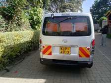 Toyota Hiace Silver Van Spacious Reliable Transport