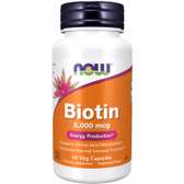 Now Biotin 5,000mcg 60capsules