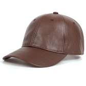 Unisex leather caps