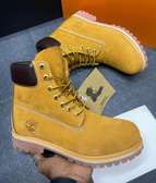 Authentic leather timberland boots