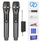 2-Channel UHF Rechargeable Wireless Microphone