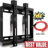 Generic 14" - 43" TV Wall Mount Bracket + FREE Audio Cable