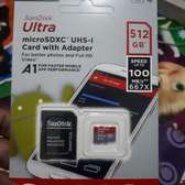 SanDisk 512GB Extreme UHS-I microSDXC Memory Card with SD Adapter