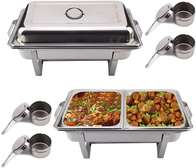 double compartment chafing dish