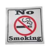 No Smoking Logo Warning Sticker