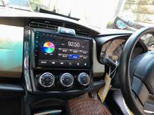 Car android radio + console