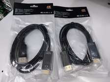 4K DisplayPort to HDMI Cable - Black (1.5m)