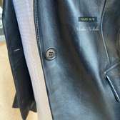 Black Genuine Leather Coat