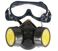 Double Cartridge Chemical Gas Mask