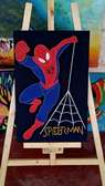 Spiderman string art