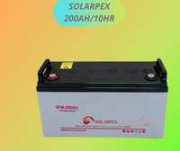 Solarpex 200ah Solar Gel Battery