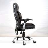 Armrest office leather chair