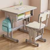 Kids Furniture: Kids Desk and Chair with Metal Base