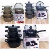 10pcs silicon seal cover Bosch granite coating cookware set