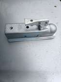 Heavy-Duty Trailer Hitch Coupler Silver Standard Size