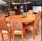 6 seater mohogany dining
