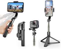 Stabilizer with Tripod  Folding Gimbal for Smartphone