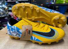 Nike Soccer Cleats Firm Ground Yellow Blue