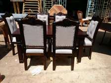 Readily Available 6-Seater mahogany Dining table
