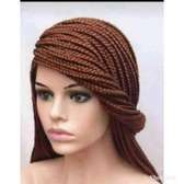 Long braided wig