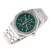 Royal Oak Perpetual Calendar 26613 Green Dial in Steel