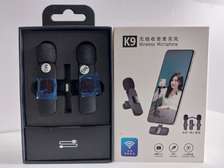 K9 Dual Wireless Microphone With iPhone Device Adapter
