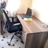 Office desk 1.2mtrs plus orthopedic office chair