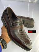 Slip-ons Brown Leather Shoes