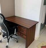 Office leather chair plus office desk