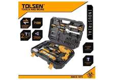 TOLSEN 95pcs Hand Tool Set with Hammer Drill (710W)