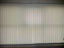 completing office windows with blinds